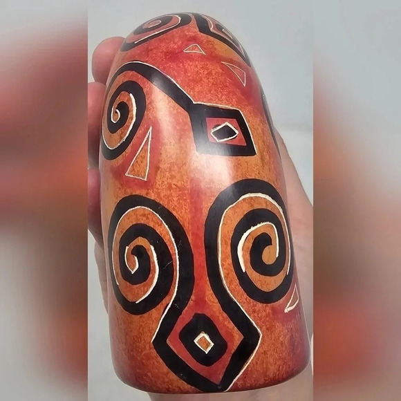 Swahili Imports Handmade Soapstone Nesting Elephant Paperweight from Kenya - Picture 8 of 12